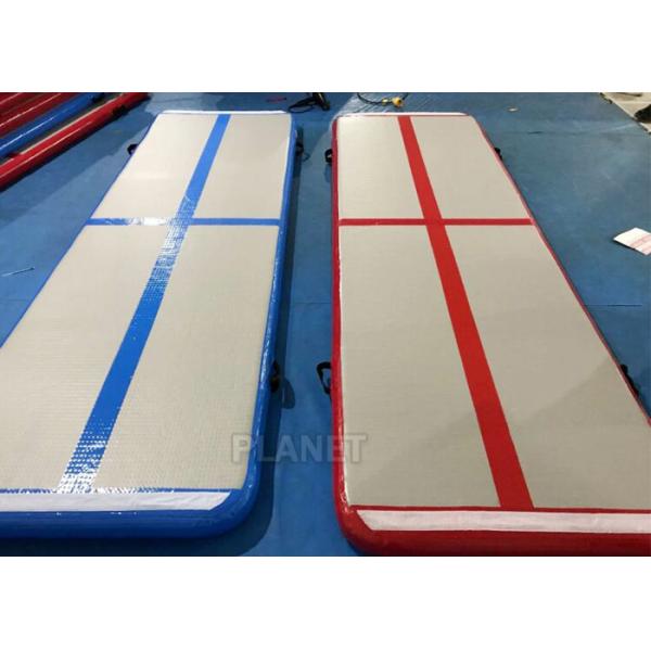 Home Inflatable Air Track PLG-047 PVC Tarpaulin Sides Easy Installation