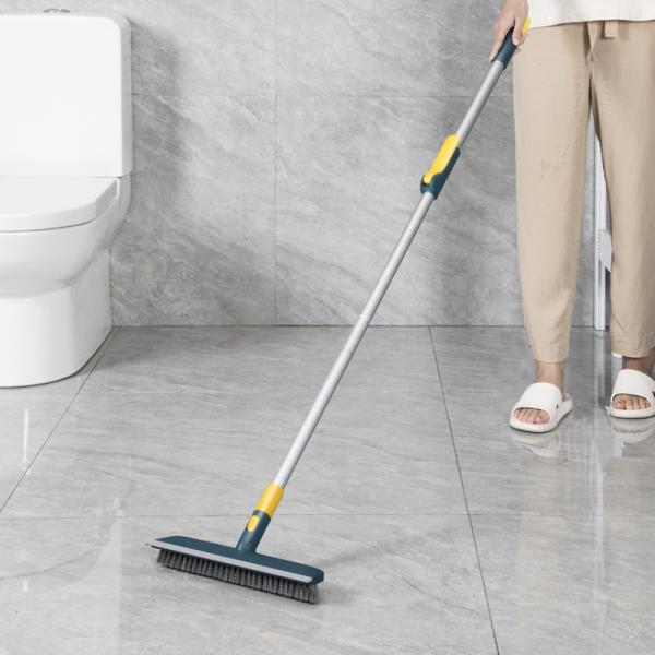 Щетка чистки скруббера ODM пола, щетка щетинки длинной ручки жесткая для Bathroom