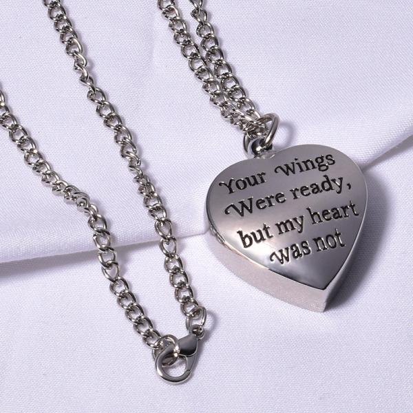 Personalized Sublimation Heart Necklace Blanks For Sublimation Printing