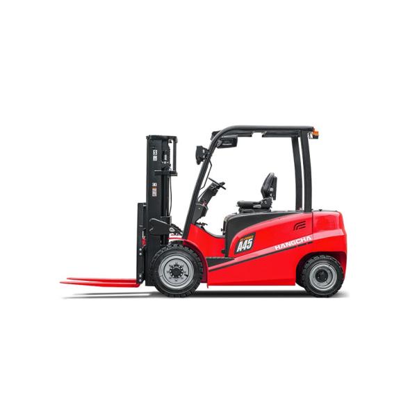 Грузоподъемник 4 колес батареи быстрый порученный, грузоподъемник склада серии электрический