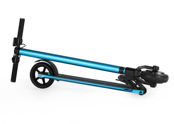 Max Load 125Kg Portable Foldable Electric Scooter With 5 Inch Solid Tire