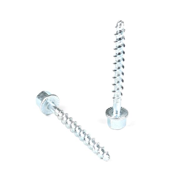 Carbon Steel Hex Flange Thread Rod Anchor Concrete Screw Cement Bolt For Ceiling Suspension System