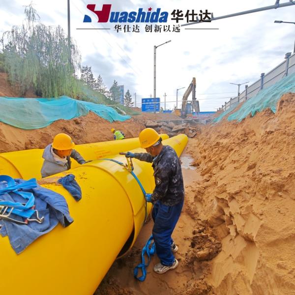 HDPE Pre-Insulated Pipe Fittings with High Connection Strength EN253-2003 and ISO1183-2004 Compliant Electrofusion Tape Joint