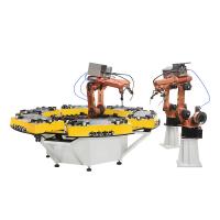 Robot de soldadura industrial MIG de seis ejes para almacenamiento