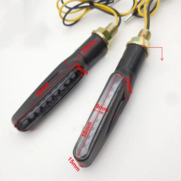 Universal Motorcycle Turn Signal Indicators Lights The Ultimate Customization Option