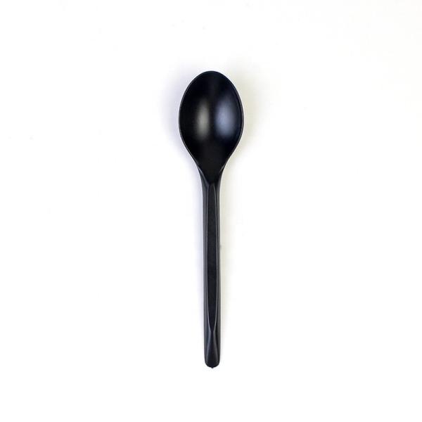 100pcs/Box Disposable Cutlery Heavy Duty Ice Cream Spoon 13cm Length