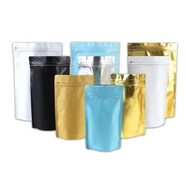 Stand up Laminated Aluminum Foil Pouch Bags for Tea, Coffee, Food Packing