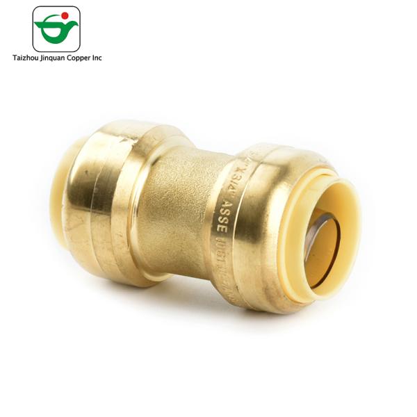 NBR Sealed 1x1 Inch Pipe Reducing Coupling Push Fit Fitting