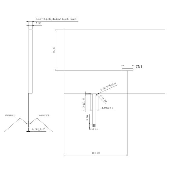 7 дюймов промышленное TFT показывает 40 интерфейс Pin 800x480 RGB с сопротивляющимся экраном касания