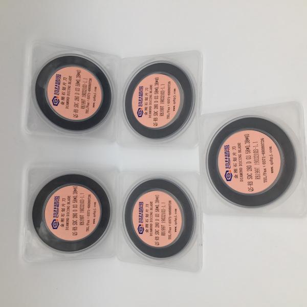 QFN Resin Bond Diamond Dicing Blades Customize Size 0.27mm Thickness