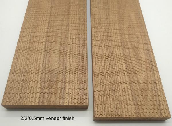 2mm 0.5mm Micro Perforated Veneer Acoustic Panel Wall Building Material