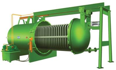 Stainless Steel Decolour Degrease Hydraulic Horizontal Pressure 0.4Mpa Leaf Filters