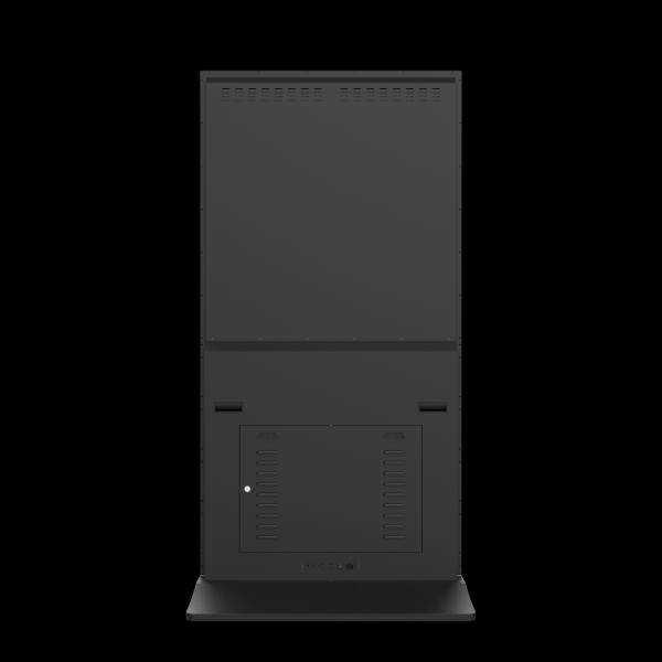 Floor Standing 75 Inch Lcd Advertising Player 4K Vertical Monitor Totem Touch Screen Kiosk Display Digital Signage