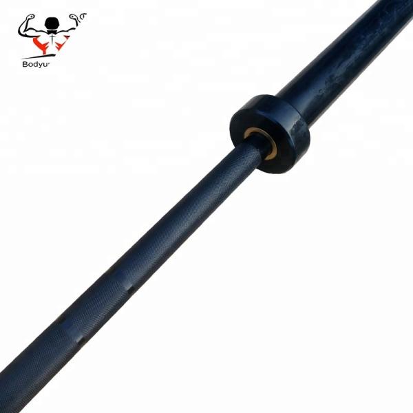 Gymnasium Black Weight Lifting Bar For Men And Women 28mm Handle Grip