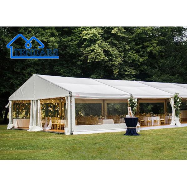 Graduation Event Party Marquee Tents Heavy-Duty Aluminum Frame UV-Resistant Clear-Span Canopy Structure