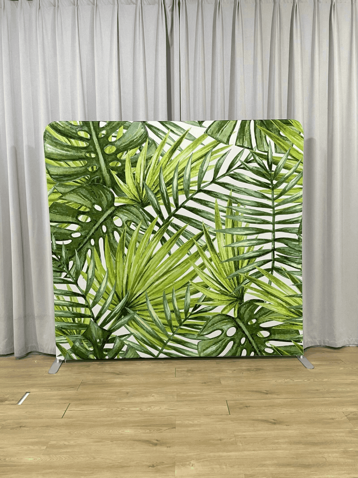 7.6x7.6ft Pillowcase Tension Backdrop 250gsm Fabric Photo Booth Backdrop