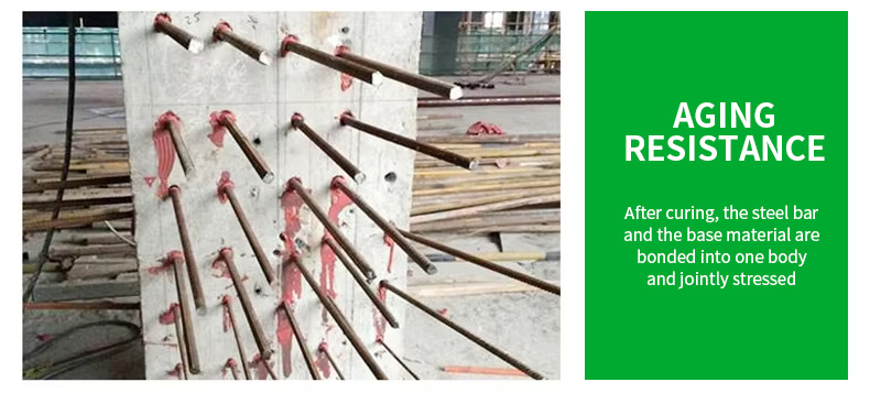 Factory Supply Barrel Rebar Anchoring Epoxy Adhesive High Strength Concrete Rebar Glue for Construction Project