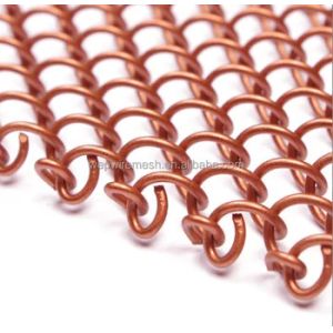 Outdoor Customized Water Fountain Rain Curtain Water Fall Decorative Stainless Steel Metal Mesh