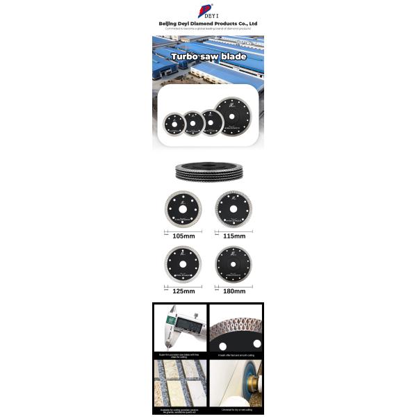 Керамогранит Гранит 10 Алмазная пила Отрезной диск Горячий пресс