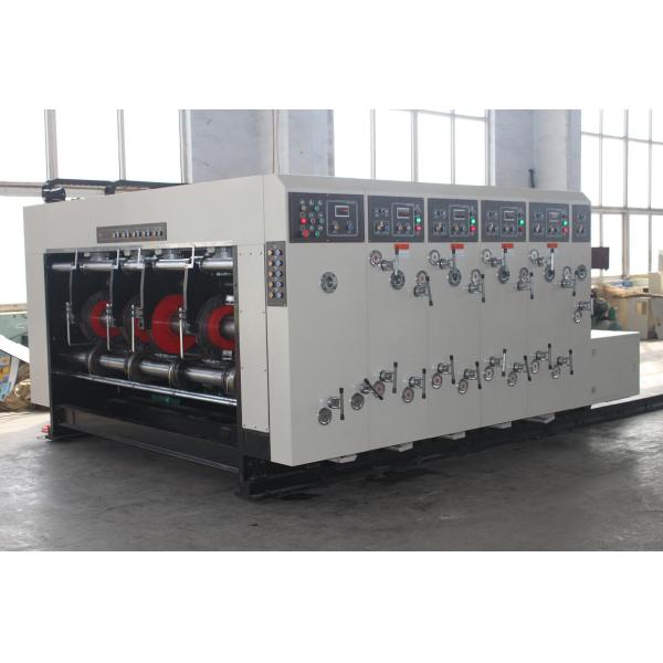 High Topping Precision Flexo Printer Slotter Machine Carton Making Equipment 15kw - 30kw