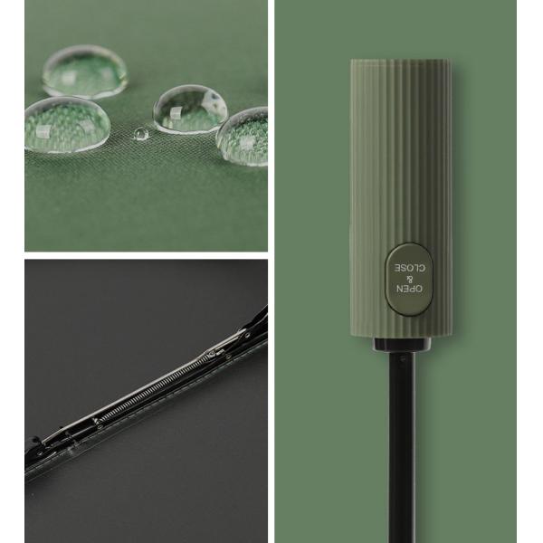 10k UV Protection Windproof Foldable Umbrella for Men and Women Pongee Panel Material