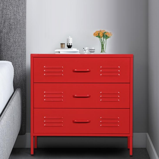 2 Door Metal Locker Storage Cabinet Knocked Down