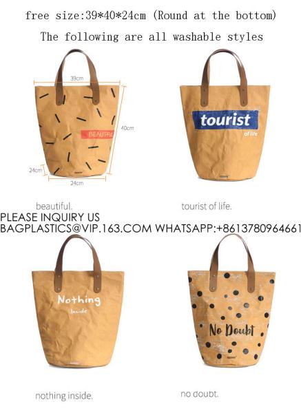 Reusable Tote Bag Waterproof Dupont Tyvek Paper Bag With Lining Custom logo printed tyvek tote shoulder shopping bag