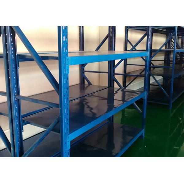 Powder Coated Work Choice 4 Shelf Metal Storage Racks Heavy Duty