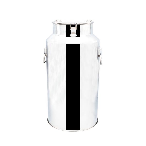 SS304 40 Litre Stainless Steel Milk Can Silver Colour For Transport