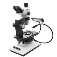 10x - 67.5x Trinocular Gem Microscope With Darkfield Attachment pour Diamond Testing