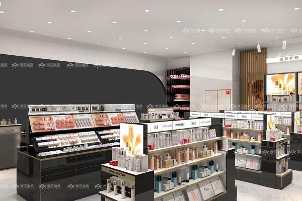 Les Classiques Black Series Cosmetic Display Case for Retail Stores
