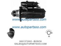 0001372002 0001372003 - moteur de démarreur de BOSCH 24V 6.2KW 11T MOTORES DE ARRANQUE