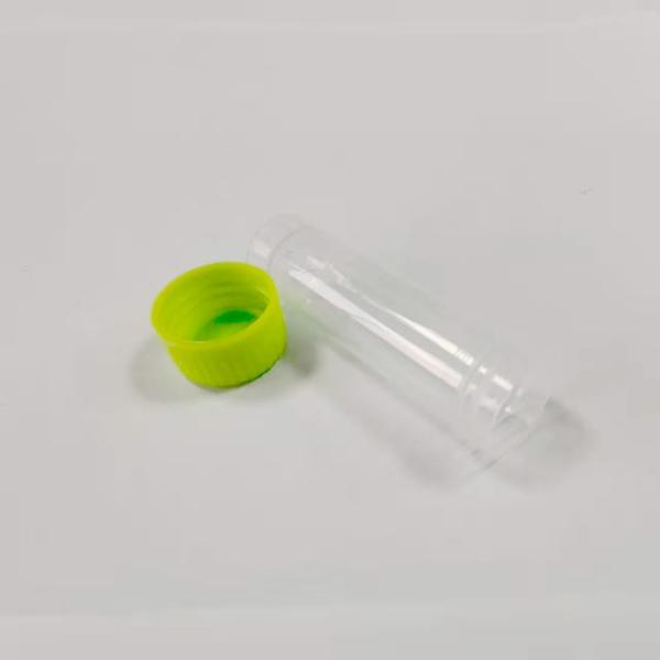Plastic 60mm Saliva Swab Test Tube COVID-19 Detection