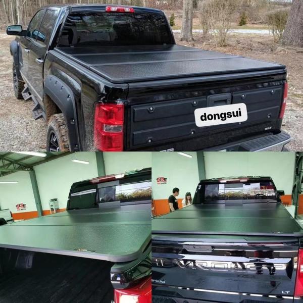 4 Doors Pickup 4X4 Tonneau Bed Cover Aluminum Honeycomb Plate / PVC Material