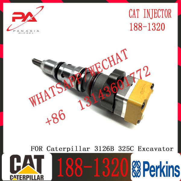Injetor de combustível do motor 3126B/3126E 188-1320 198-6605 222-5965 222-5966 com novo