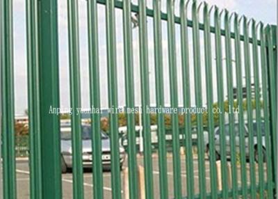 Cerco de segurança de aço galvanizado mergulhado quente, cerca de segurança da paliçada