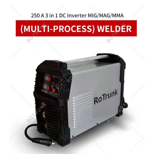 Customized OEM Support MIG 250 3 in 1 Welding Inverter Machine for MMA/MIG/MAG Welding