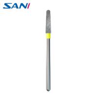 Tratamento dental de prata de aço inoxidável de 11mm FG Diamond Burs For Root Canal