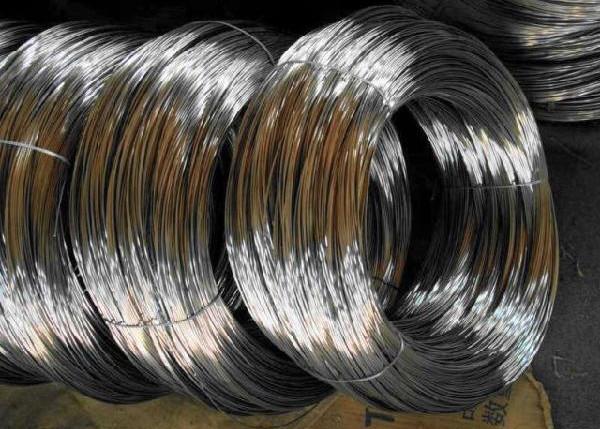 Fio galvanizado calibre 30 do ferro de BWG 22 - cor 40kg/Mm2 de prata elástica