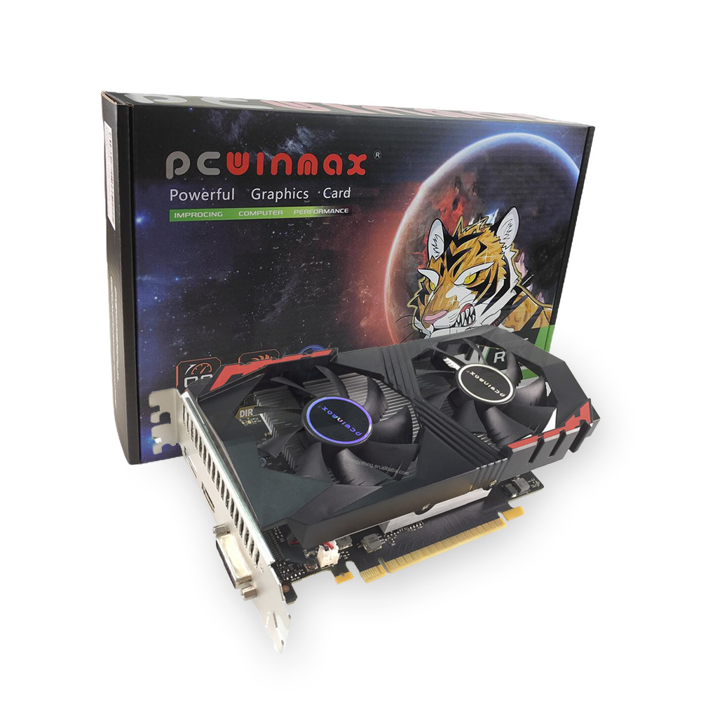 Оригинал Gpu Gt 2Gb DirectX 12 PCWINMAX видеокарт GTX 1050TI 4GB GTX