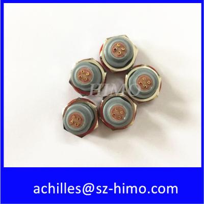 push pull 4pin lemo plastic circular connector PAG PKG female panel mount receptacle