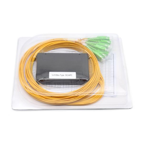 SC Connector Fiber Optic 1x16 Box Type PLC Splitter для сетей EPON BPON и GPON