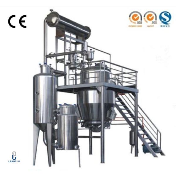 High Efficiency Herbal Extraction Equipment Stainless steel 304