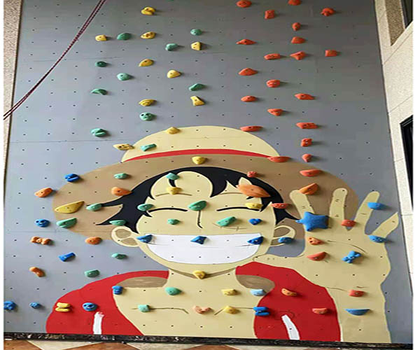 Commercial Playground Rock Climbing Wall ODM Available Reinforced Material