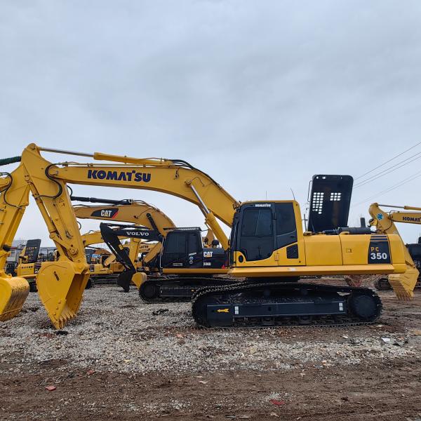 Used Komatsu Excavator PC350 Komatsu Crawler Digger 35 Ton For Work Site