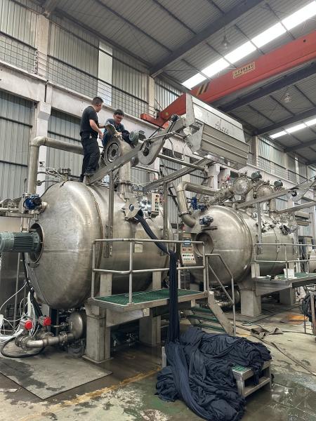High Temperature Knit Fabric Dyeing Machine Eco Friendly With Advanced Technology