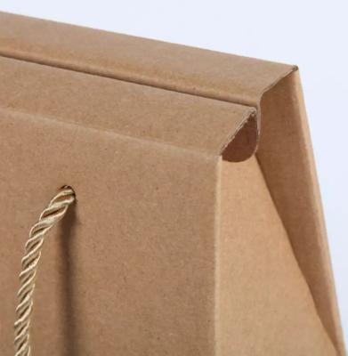 Custom Bottle Cardboard Packing Boxes , Wine Paper Packaging Box for Carry