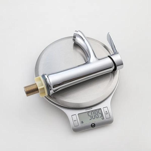 Tubina de lavatório de cozinha econômica com serviço pós-venda e instalação de um único buraco