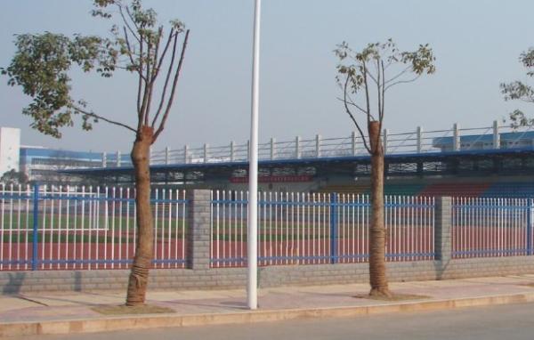 Outdoor Square Galvanized Zinc Industrial Safety Fences And Post