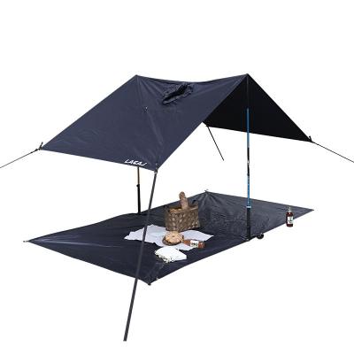 Diagonal Bracing Waterproof Single Tent Canopy Raincoat UV Resistant